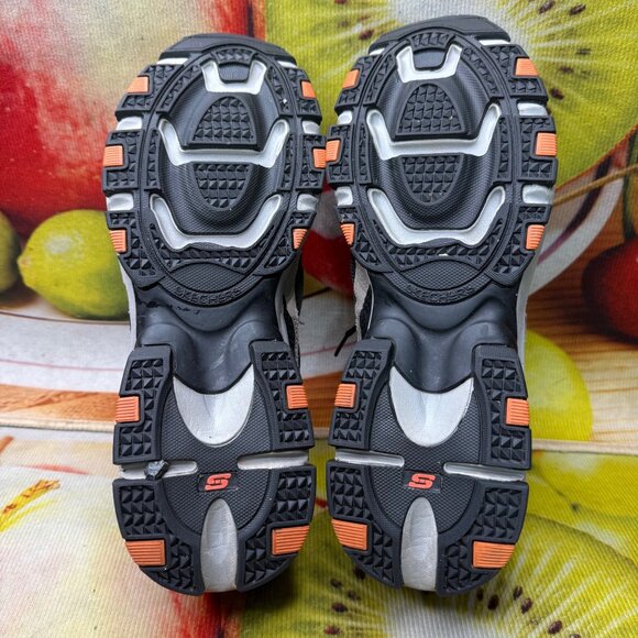 Skechers Sport Mens Memory Foam Sneakers Size 12 Leather/Textile Gray/Black main image 8
